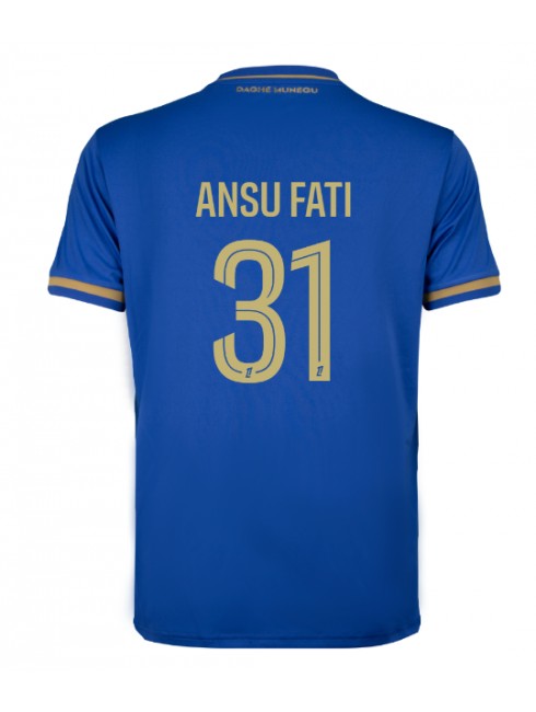 AS Monaco Ansu Fati #31 Auswärtstrikot 2025-26 Kurzarm AS Monaco Ansu Fati #31 Auswärtstrikot 2025-26 Kurzarm